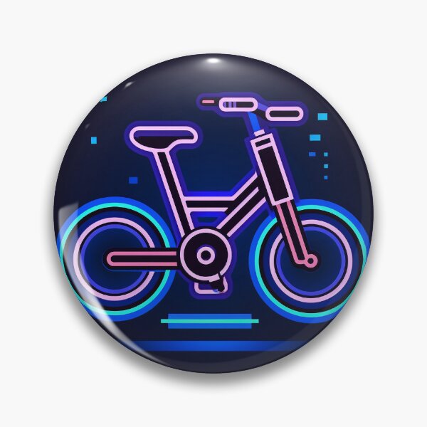 Item preview, Neon Bicycle Clipart designed and sold by FireFXStudio.