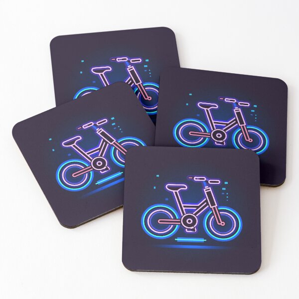 Item preview, Neon Bicycle Clipart designed and sold by FireFXStudio.