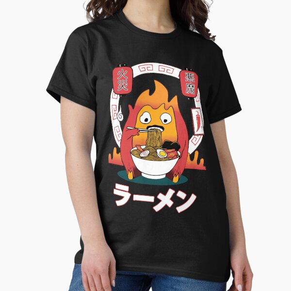 Vista previa del artículo con la obra «Calcifer picante studio ghibli», diseñado y vendido por LucieBeeArt.