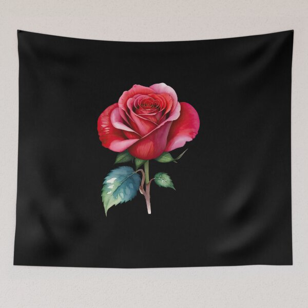 Item preview, Rosa roja encantada designed and sold by pixclipart.