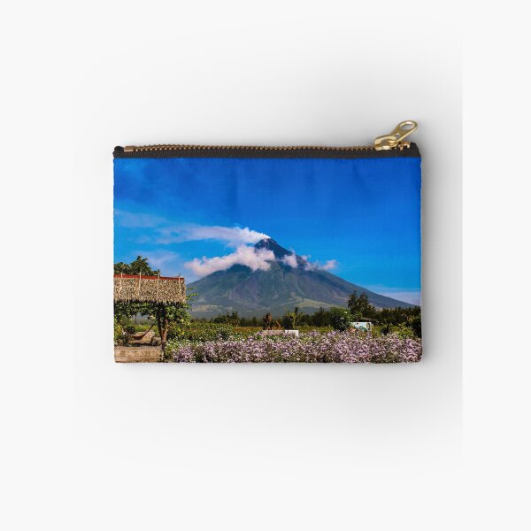 Item preview, Mayon Volcano In a field of Violets designed and sold by Shiichirou.