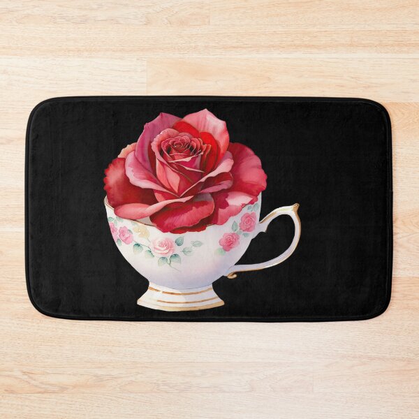 Item preview, Golden Teacup Rose designed and sold by pixclipart.