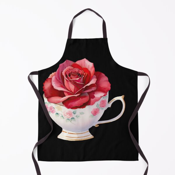 Item preview, Golden Teacup Rose designed and sold by pixclipart.