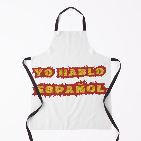 Item preview, I speak Spanish. Red and Yellow Letters designed and sold by altohero.