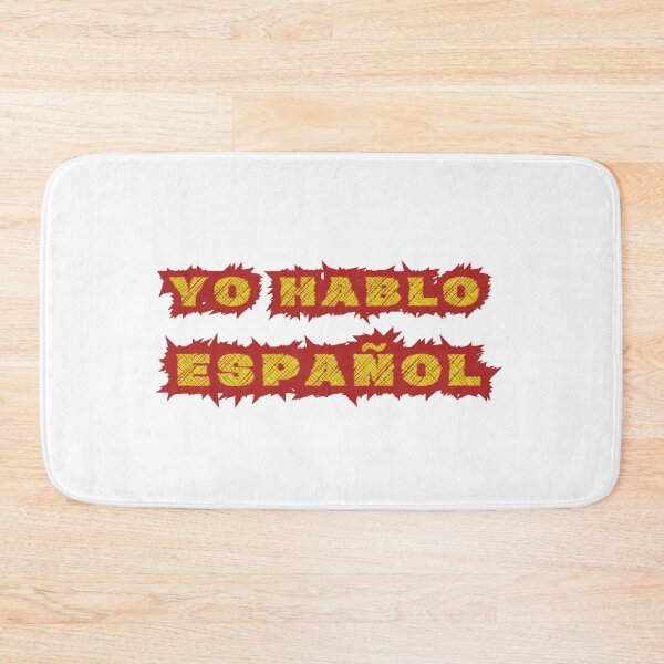 Item preview, I speak Spanish. Red and Yellow Letters designed and sold by altohero.