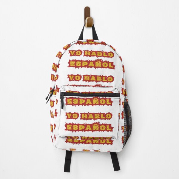 Item preview, I speak Spanish. Red and Yellow Letters designed and sold by altohero.
