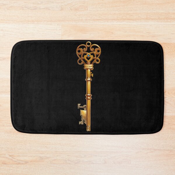 Item preview, Golden Key Charm designed and sold by pixclipart.
