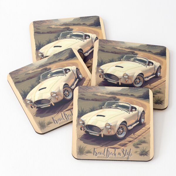 Item preview, Vintage Iconic Car Poster: Travel Back in Style designed and sold by Ceemko's Vintage Corner.