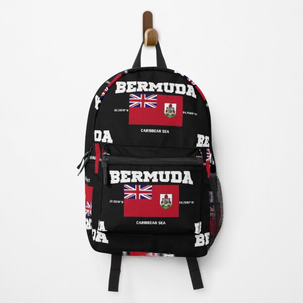 Item preview, Bermudan Flag, Bermuda coordinates, Bermuda Localisation designed and sold by Flag Outfit.