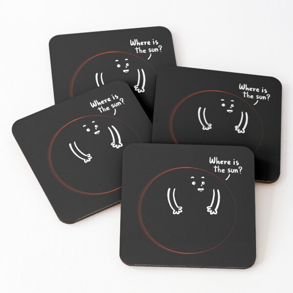 Item preview, Total Eclipse, Where is the sun designed and sold by bubboboon.