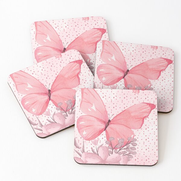 Item preview, Pink butterfly dance in blooming splendor designed and sold by IKOS HOME.
