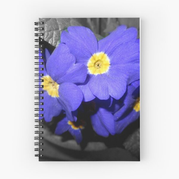 Item preview, indigo primroses closeup 03/09/18 designed and sold by Shellaqua.