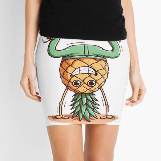 Item preview, Upside Down Hip-Hop Dancing Pineapple designed and sold by Curious canvas .