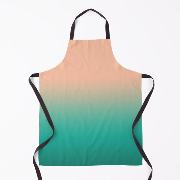 Item preview, Pastel blush coral bottle green duotone gradient ombre summer stylish color pure soft light monochrome designed and sold by fuzzyfox.