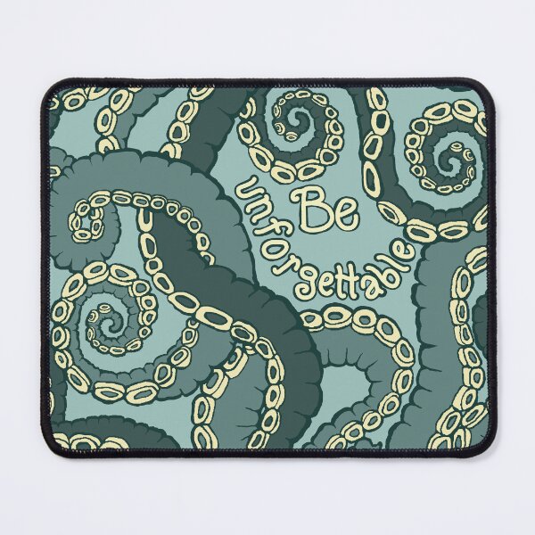 Item preview, Be unforgettable. "Tentacoli!" Teal by LeonardosCompass designed and sold by leonardoscompas.