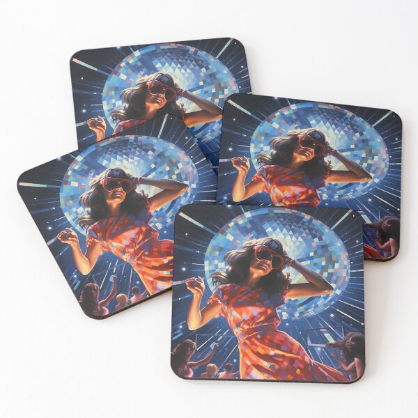 Item preview, Disco Dancing Woman with Oversized Sunglasses designed and sold by dcrc.