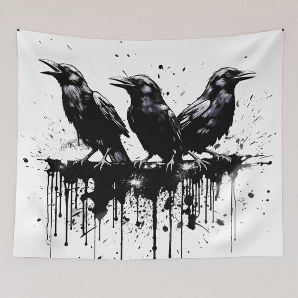 Item preview, Black Crows designed and sold by Sketch-Shack.