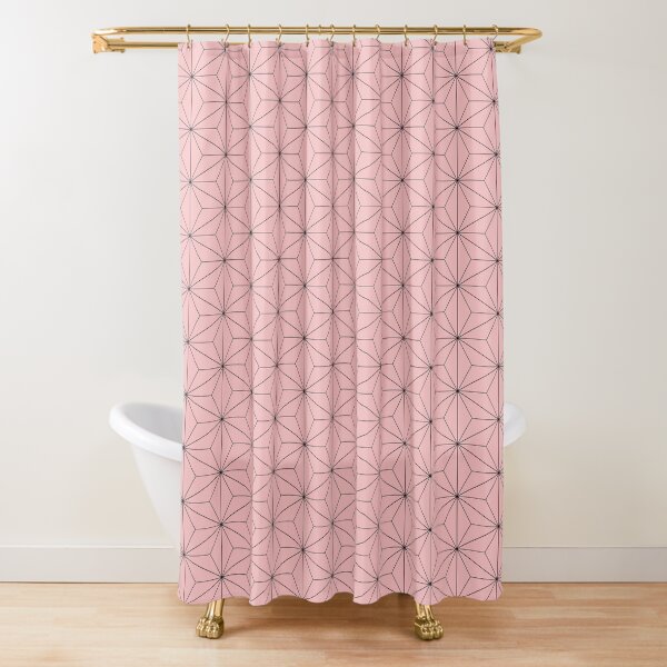 Artikel-Vorschau von Nezukos Kimono-Hommage: Asanoha (Rosa Hanfblatt), designt und verkauft von Myrkvidr.