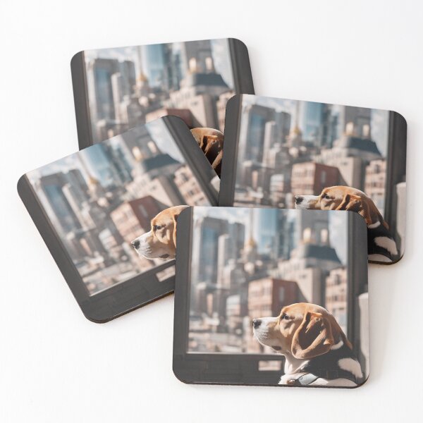 Item preview, Beagles Sunny City View Nap designed and sold by Lily Summers.