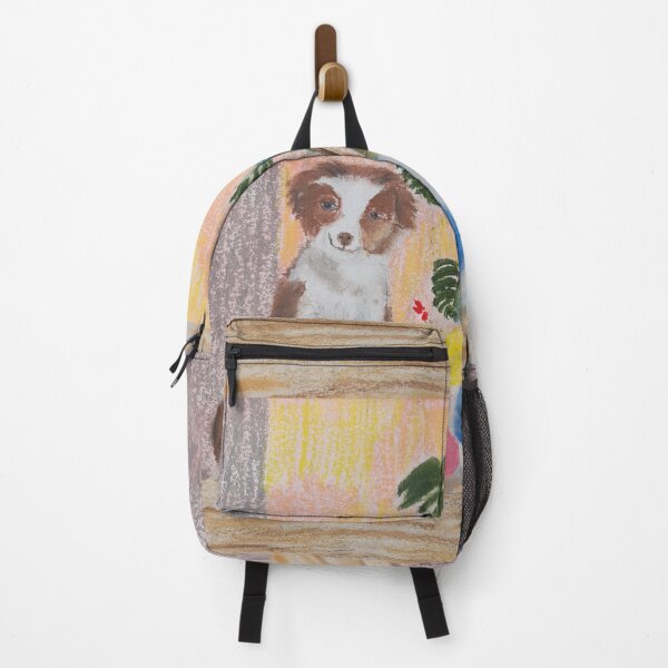 Item preview, Cachorro sonriente y macetas designed and sold by Kiruthikaarts.