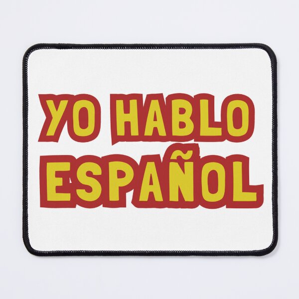 Item preview, I speak Spanish. Letters Red and Yellow designed and sold by altohero.