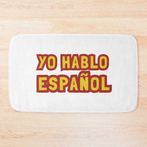 Item preview, I speak Spanish. Letters Red and Yellow designed and sold by altohero.