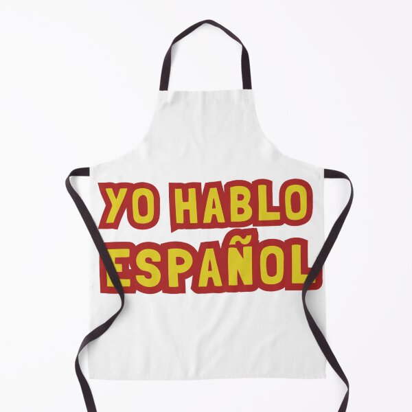 Item preview, I speak Spanish. Letters Red and Yellow designed and sold by altohero.