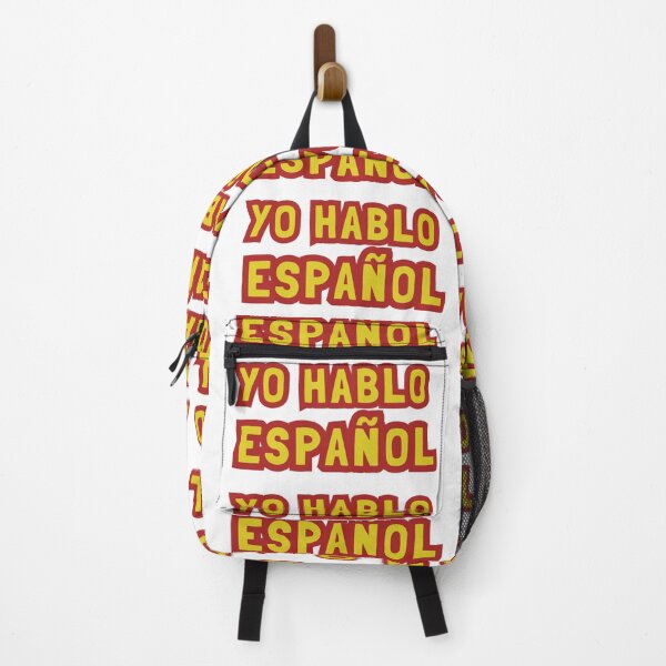 Item preview, I speak Spanish. Letters Red and Yellow designed and sold by altohero.