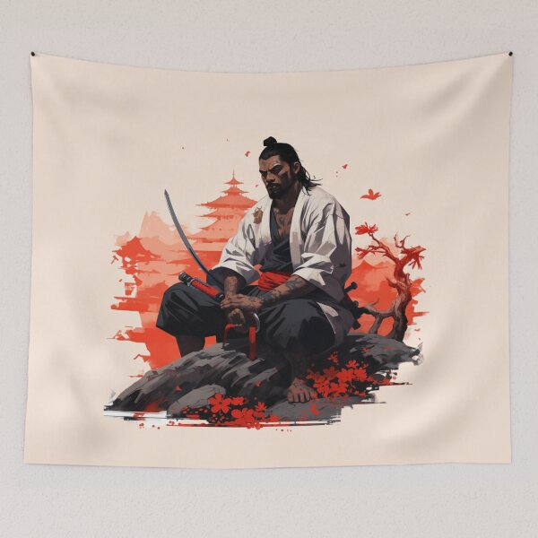 Item preview, Sunset Samurai Ronin designed and sold by GrinGalore.