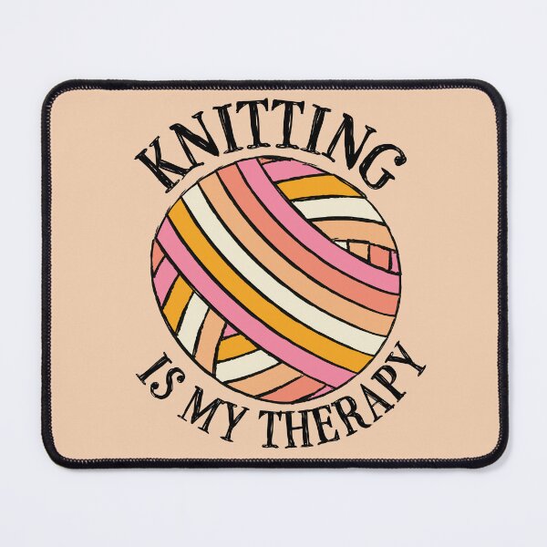 Item preview, Knitting Therapy designed and sold by AmeeMax.