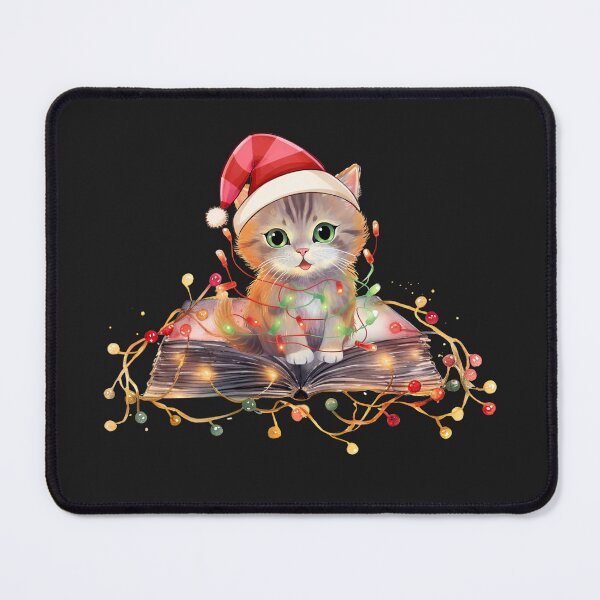 Item preview, Christmas Cats & Books designed and sold by HappyLifeCreate.