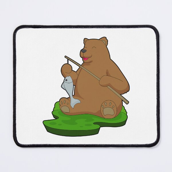 Item preview, Bear Fisher Fish Fishing designed and sold by Snabdesign84.