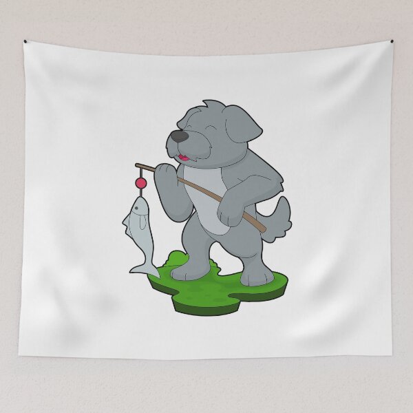 Item preview, Dog Angler Fish Fishing designed and sold by Snabdesign84.