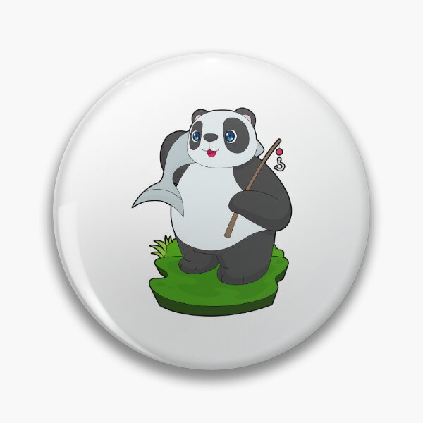 Aperçu de l'œuvre Pêche au poisson Panda Angler créée et vendue par Snabdesign84.