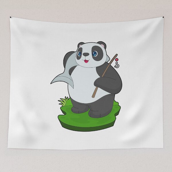 Item preview, Panda Angler Fish Fishing designed and sold by Snabdesign84.