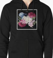 BIGBANG Flower Road Hoodie mit Reißverschluss
