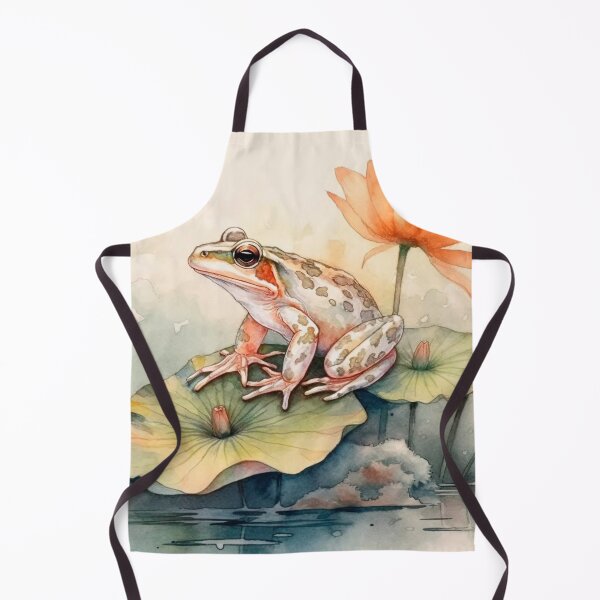 Item preview, Japanese, frog, haiku, geisha, sunset, watercolor, painting, sunrise, japan, nihonga, sumi-e, zen, sakura, floral, cherry blossom designed and sold by KsaveraArt.