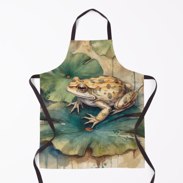 Item preview, Japanese, frog, haiku, geisha, sunset, watercolor, painting, sunrise, japan, nihonga, sumi-e, zen, sakura, floral, cherry blossom designed and sold by KsaveraArt.