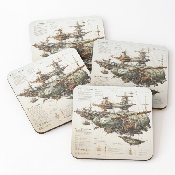 Item preview, Flying Ship Plan "Crazy New Design" designed and sold by Josefbaillo.
