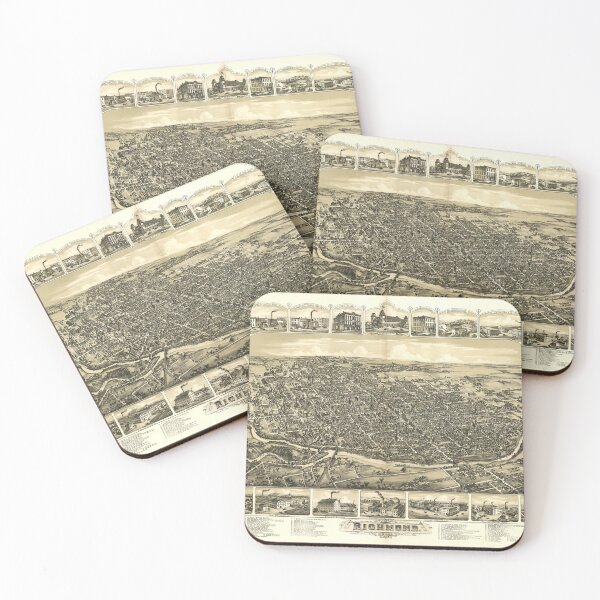 Item preview, Richmond, Indiana (1884) designed and sold by allhistory.