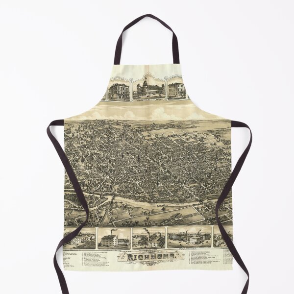 Item preview, Richmond, Indiana (1884) designed and sold by allhistory.