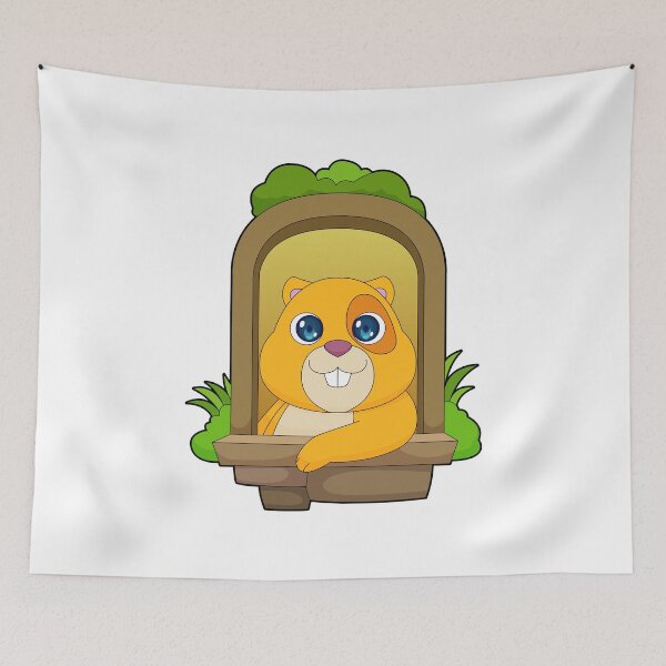 Item preview, Hamster looks out the window designed and sold by Snabdesign84.