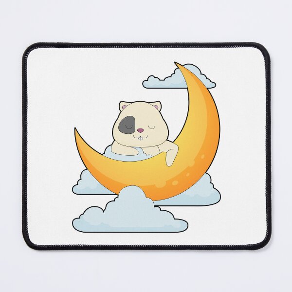 Item preview, Hamster Moon Clouds designed and sold by Snabdesign84.