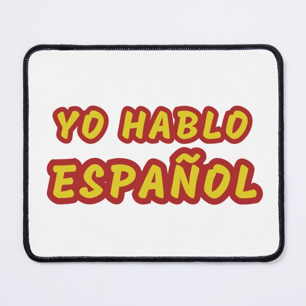 Item preview, I Speak Spanish Red and Yellow Letters designed and sold by altohero.