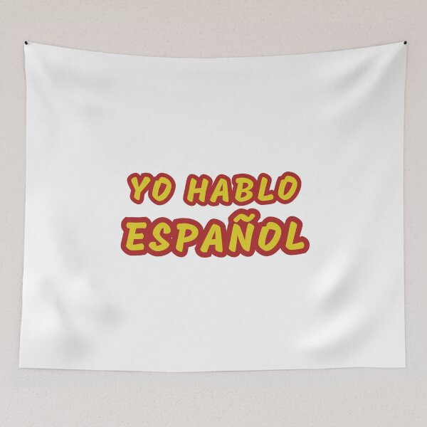 Item preview, I Speak Spanish Red and Yellow Letters designed and sold by altohero.