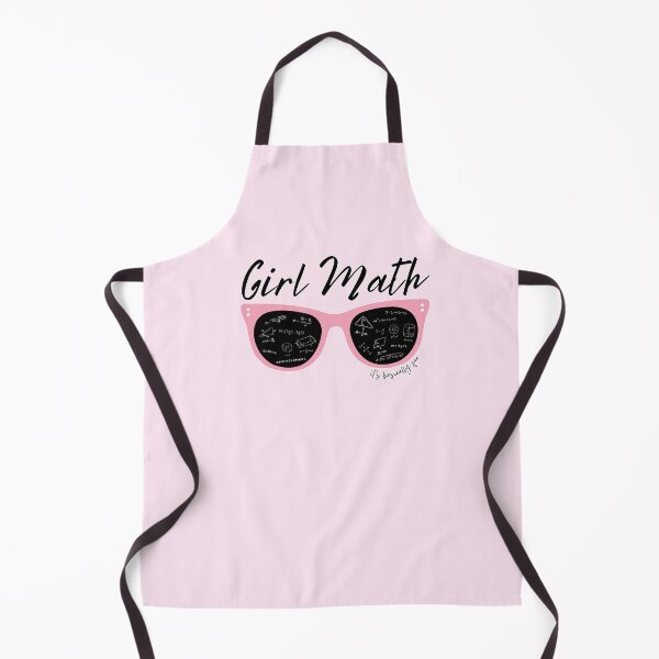 Item preview, Girl Math - It’s Basically Free | Cute Pink Sunglasses with Math Doodles designed and sold by Kimochi-Shop.