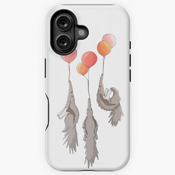 Anteaters Love Balloons iPhone Tough Case