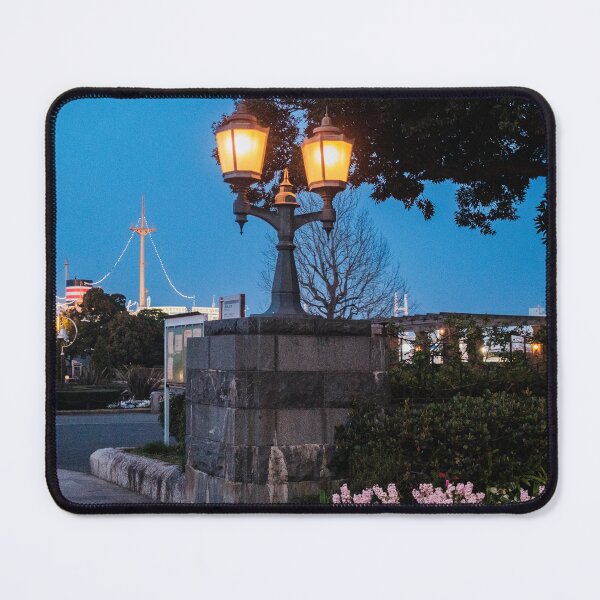 Item preview, Gas Lamps at Park Entrance,  Yamashita Park, Yokohama, Japan designed and sold by Pix4Japan.