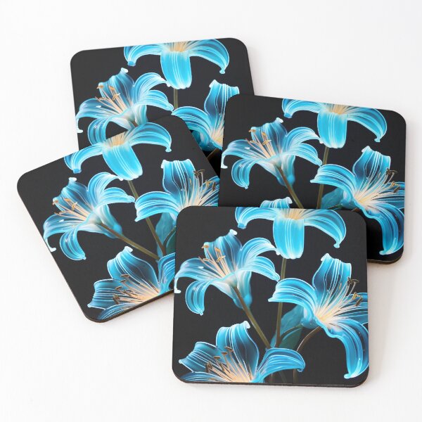 Item preview, Neon Glowing Flowers  designed and sold by FireFXStudio.