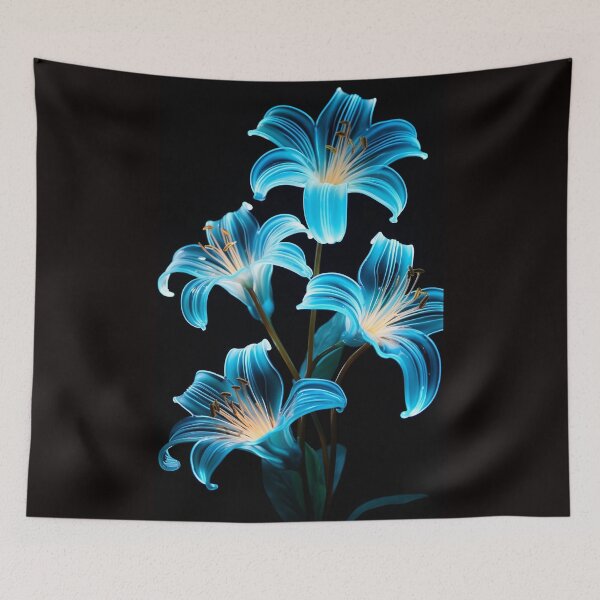 Item preview, Neon Glowing Flowers  designed and sold by FireFXStudio.